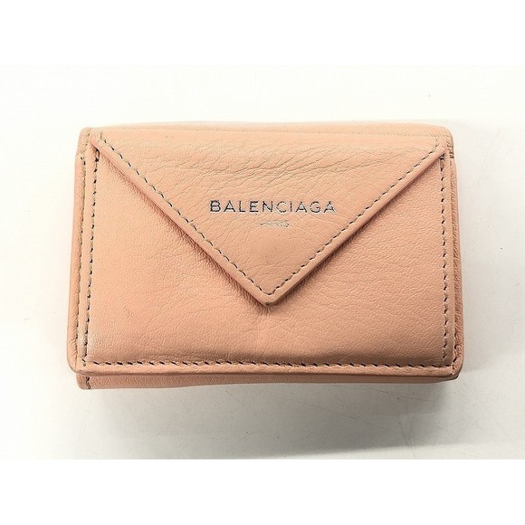 Balenciaga Pink Tri Wallet - Picture 1 of 8